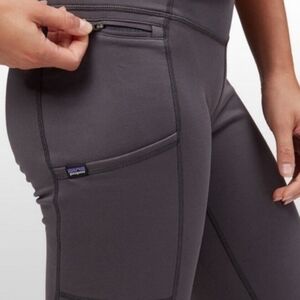 Patagonia Pack Out Tights in Forge Grey